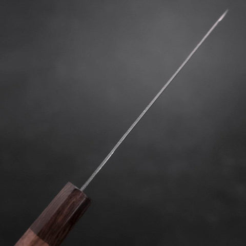 Petty AUS-10 Polished Nashiji Damascus Walnut Handle 135mm
