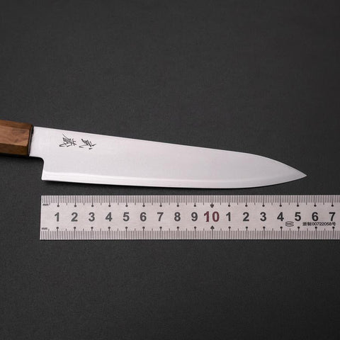 Petty Blue Steel #2 Polished Olive Handle 150mm
