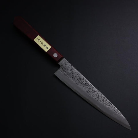 Petty Blue Super Nashiji Red Western Handle 150mm