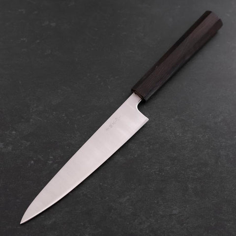 Petty Blue Super Polished Ebony Handle 150mm