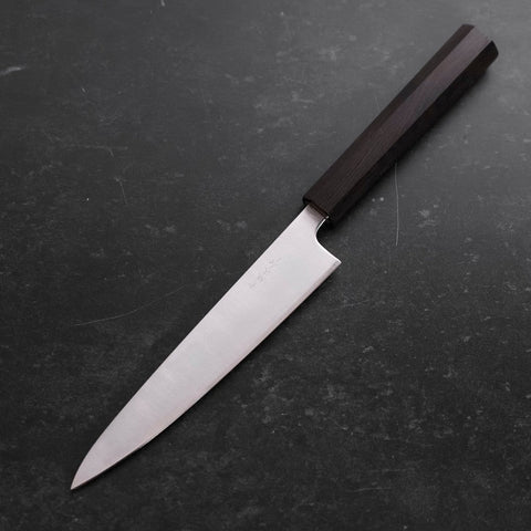 Petty Blue Super Polished Ebony Handle 150mm