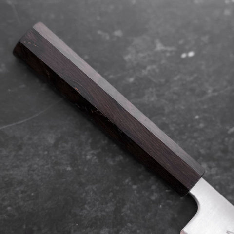 Petty Blue Super Polished Ebony Handle 150mm