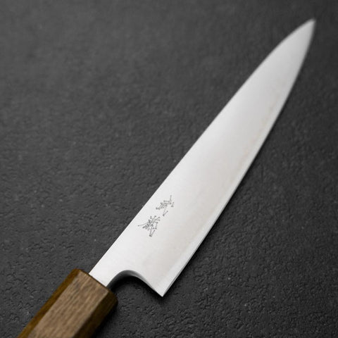 Petty Blue Super Polished Yaki Urushi Handle 135mm