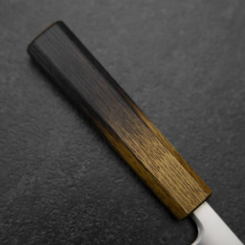 Petty Blue Super Polished Yaki Urushi Handle 135mm