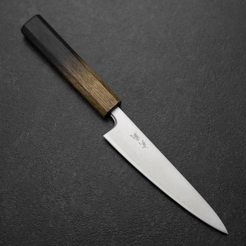 Petty Blue Super Polished Yaki Urushi Handle 135mm