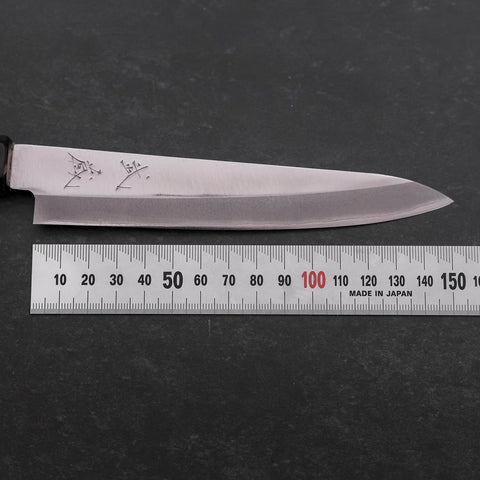 Petty Blue Steel #1 Stainless Clad Polished Buffalo Magnolia Handle 150mm