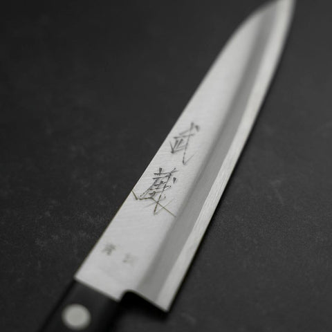Petty Blue Steel #2 Polished Western Black Handle 150mm