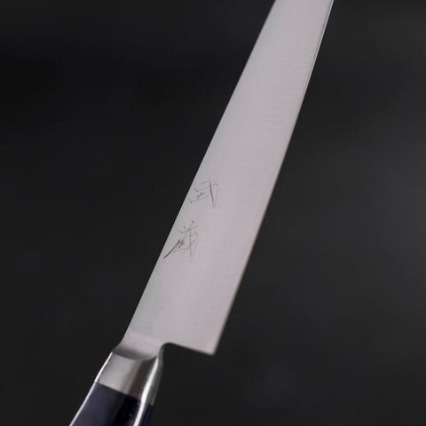 Petty Molybdenum Polished Western Blue Handle 120mm