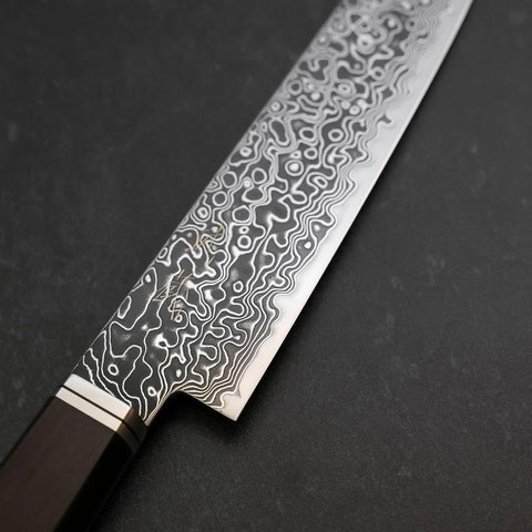Petty SG-2 Black Damascus Western Ebony Handle 155mm