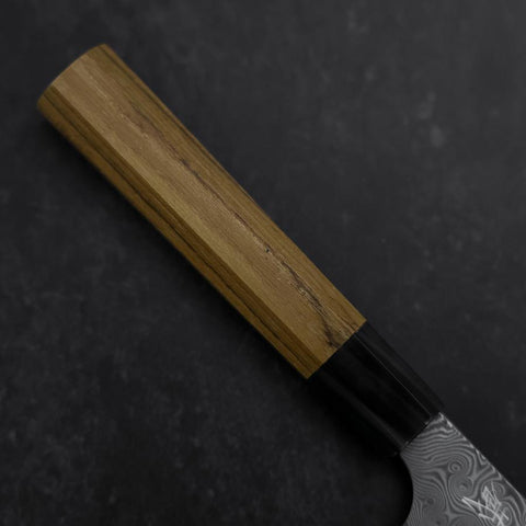 Petty SG-2 Damascus Buffalo Teak Handle 120mm