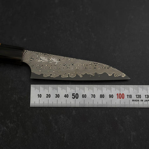 Petty SG-2 Damascus Buffalo Teak Handle 120mm