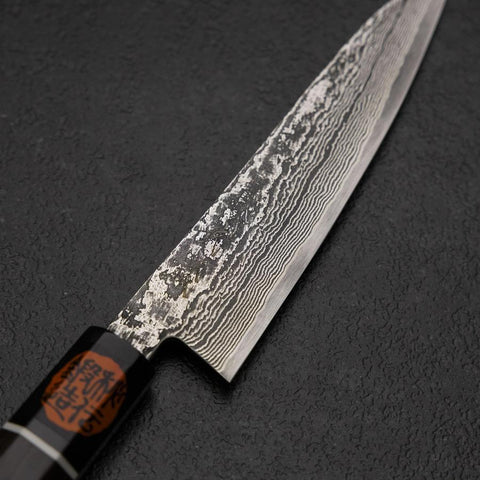 Petty SG-2 Damascus Ebony Handle 135mm