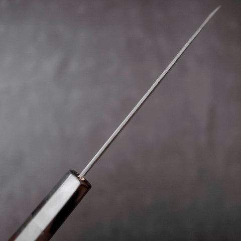 Petty SG-2 Kurouchi Tsuchime Buffalo Ebony Handle 150mm