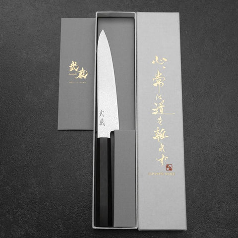 Petty SG-2 Nickel Damascus Ebony Handle 150mm