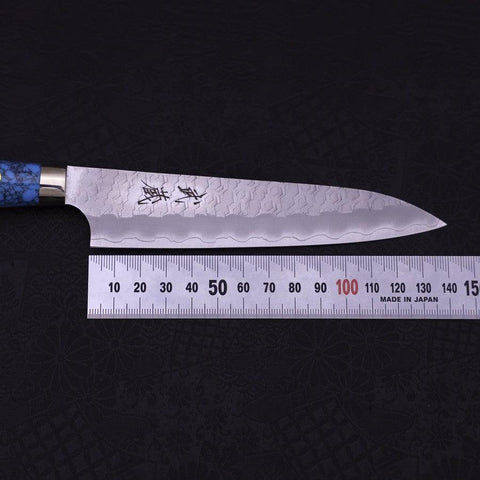 Petty SG-2 Tsuchime Turquoise Blue Handle 150mm
