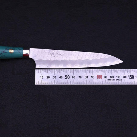 Petty SG-2 Tsuchime Turquoise Green Handle 150mm