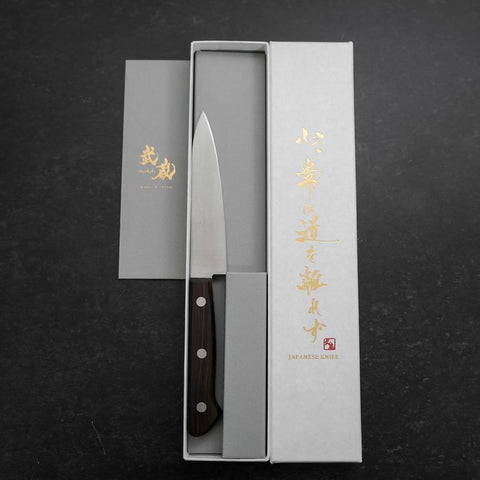 Petty SK Steel Polished Western Rosewood Brown Handle 120mm