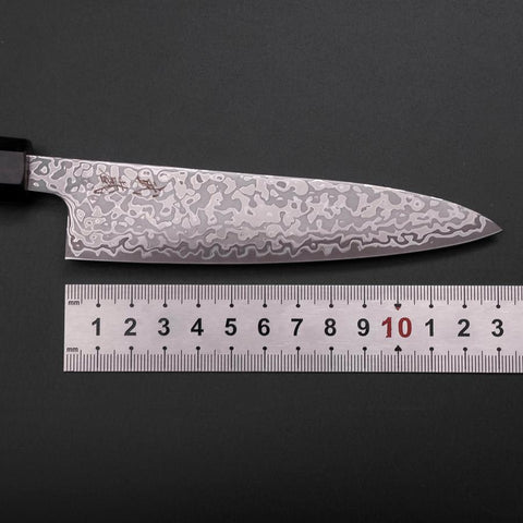 Petty SLD Black Damascus Ebony Handle 130mm