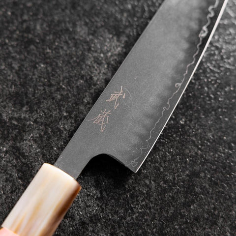 Petty SLD Miroir Manche en Buffle et Érable Rose foncé 130mm