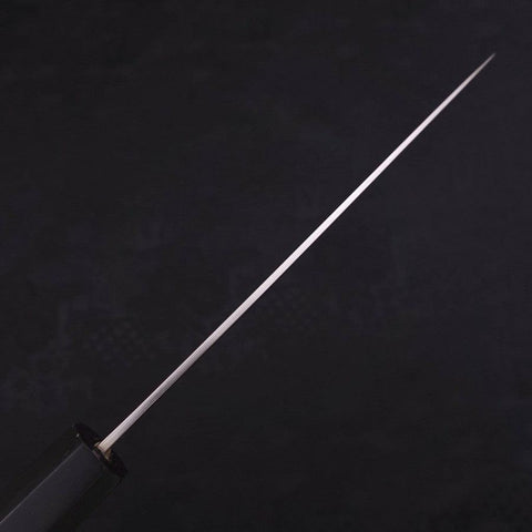 Petty SLD Wave Nickel Damascus Buffalo Ebony Handle 135mm