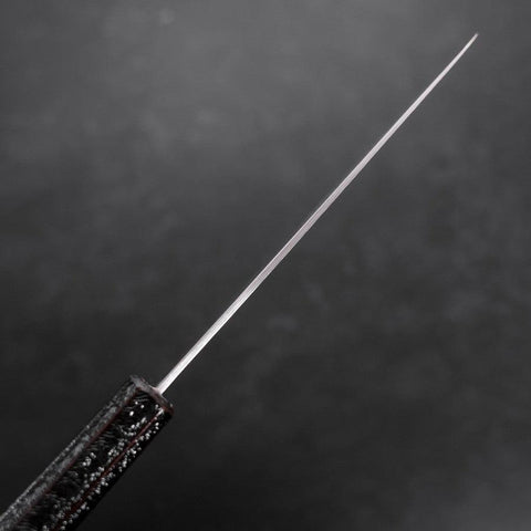 Petty SLD Wave Nickel Damascus Silver Pattern Urushi Handle 135mm