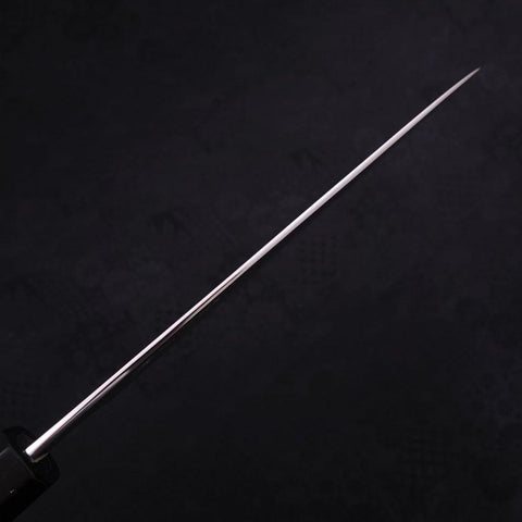 Petty Silver Steel #3 Damascus Buffalo Ebony Handle 150mm