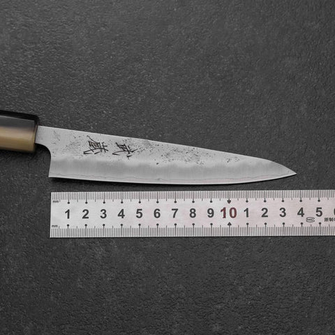 Petty Silver Steel #3 Nashiji Double Buffalo Capped Magnolia Handle 135mm