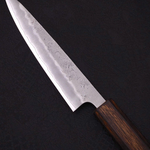 Petty Silver Steel #3 Nashiji Sumi Urushi Handle 135mm