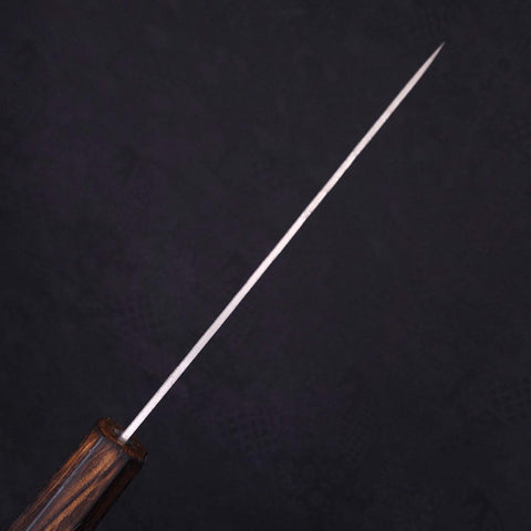 Petty Silver Steel #3 Nashiji Sumi Urushi Handle 135mm
