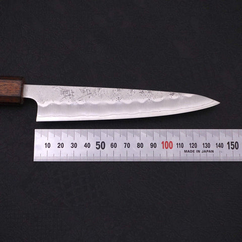 Petty Silver Steel #3 Nashiji Sumi Urushi Handle 135mm
