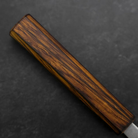 Petty Silver Steel #3 Nashiji Sumi Urushi Handle 150mm