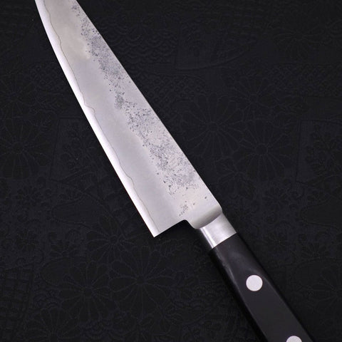 Petty Silver Steel #3 Nashiji Western Black Handle 135mm