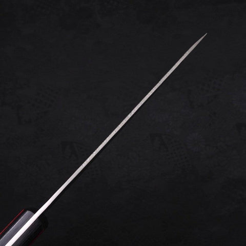 Petty Silver Steel #3 Nashiji Western Red Handle 135mm