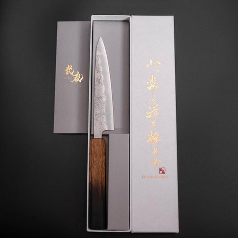Petty Silver Steel #3 Nashiji Yaki Urushi Handle 135mm