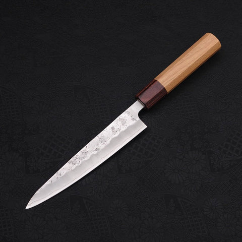 Petty Silver Steel #3 Nashiji Zelkova Handle 140mm