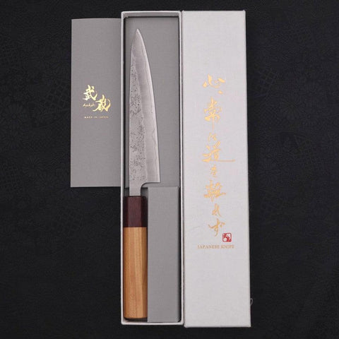 Petty Silver Steel #3 Nashiji Zelkova Handle 140mm