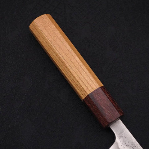 Petty Silver Steel #3 Nashiji Zelkova Handle 80mm