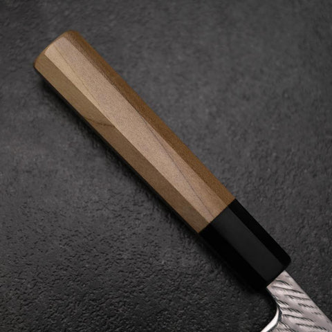 Petty Silver Steel #3 Nawame Buffalo Magnolia Handle 135mm