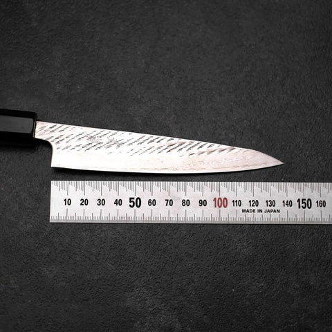 Petty Silver Steel #3 Nawame Buffalo Magnolia Handle 135mm