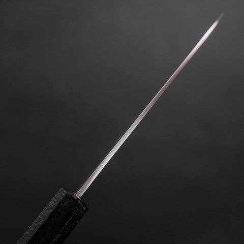 Petty Silver Steel #3 Polished Black Ishime Urushi Handle 110mm