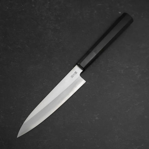 Petty Silver Steel #3 Polished Buffalo Ebony Handle 110mm