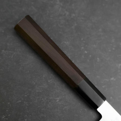 Petty Silver Steel #3 Polished Buffalo Ebony Handle 140mm