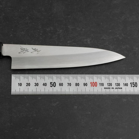 Petty Silver Steel #3 Polished Buffalo Ebony Handle 140mm