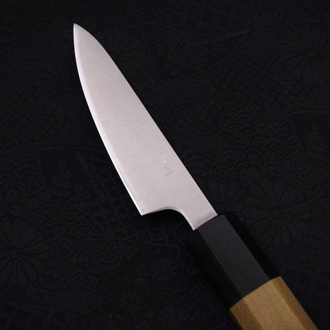 Petty Silver Steel #3 Polished Buffalo Magnolia Handle 80mm