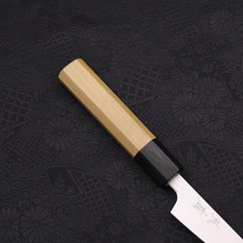 Petty Silver Steel #3 Polished Buffalo Magnolia Handle 80mm