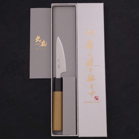 Petty Silver Steel #3 Polished Buffalo Magnolia Handle 80mm