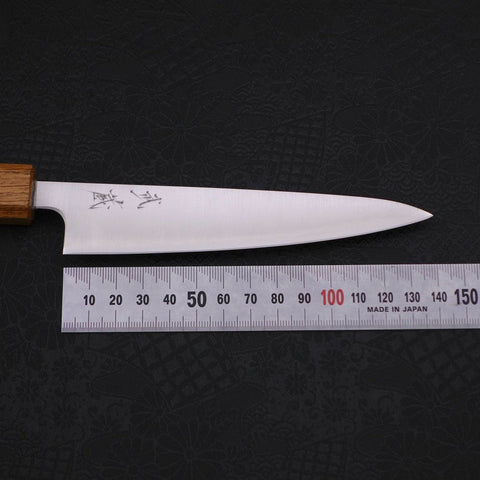 Petty Silver Steel #3 Polished Yaki Urushi Handle 135mm