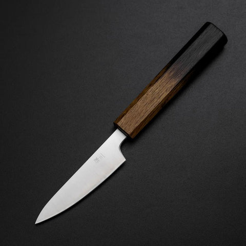 Petty Silver Steel #3 Polished Yaki Urushi Handle 80mm
