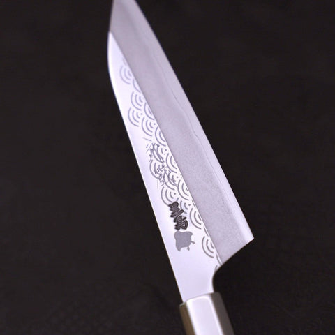 Petty Silver Steel #3 Walnut Hamachidori Handle 135mm (5.3”)
