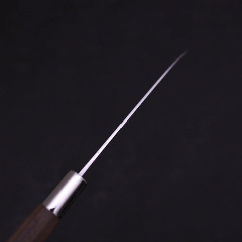 Petty Silver Steel #3 Walnut Ichimatsu Handle 135mm